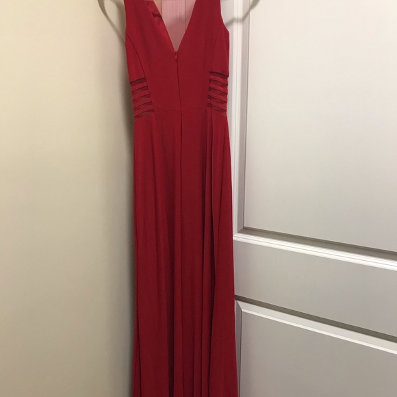 Red Evening Dress - Picture 2 of 2